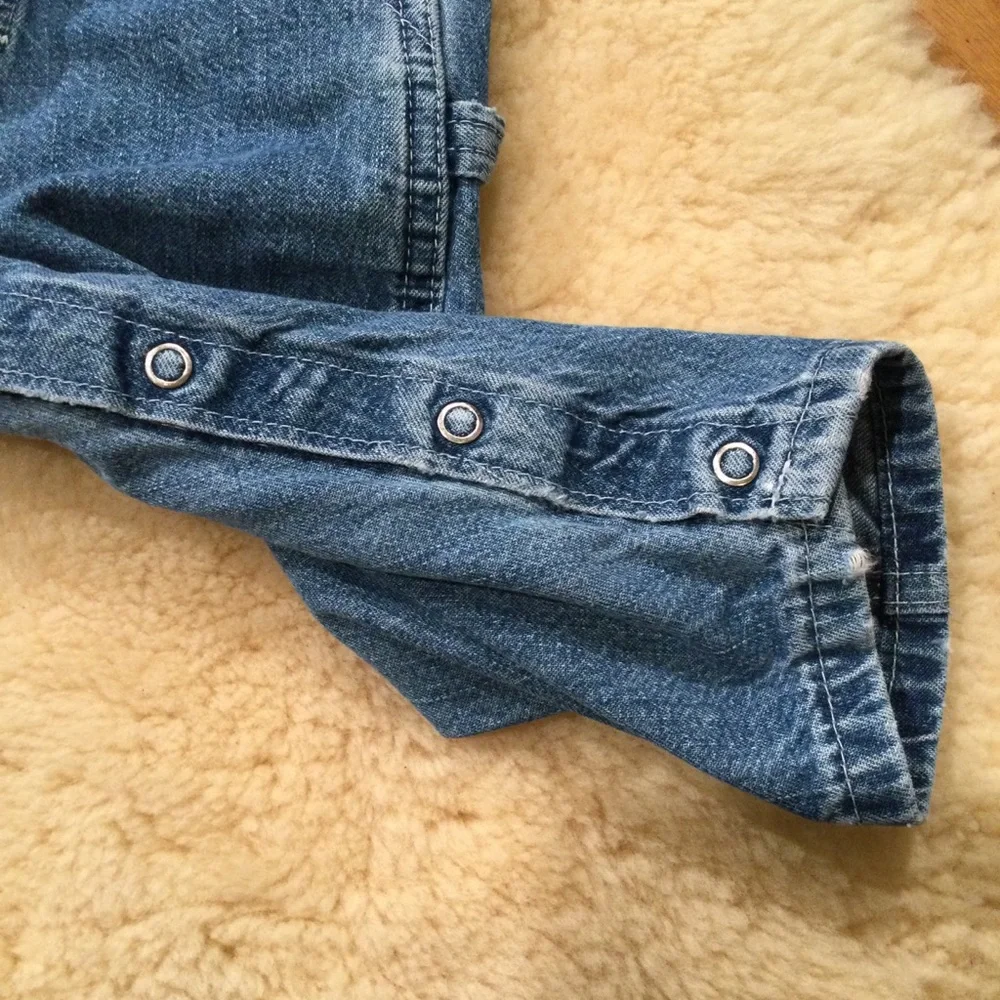 Vintage OshKosh toddler snap overalls